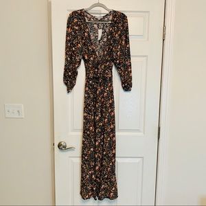 American Eagle Wrap/Duster Floral